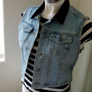 NWT Guess DENIM Vest